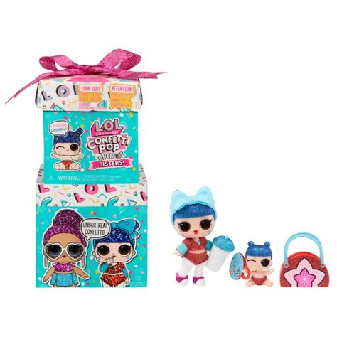 Lol Surprise Confetti Pop Birthday Sisters Assortment Smyths Toys Uk