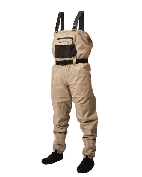 Daiwa Lightweight Breathable Stocking Foot Waders XXL Clothing