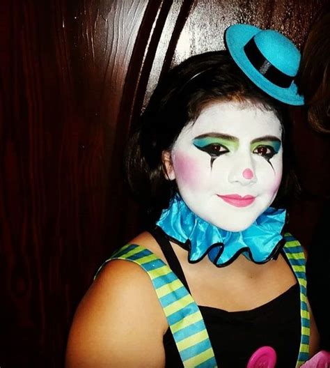 Mime Makeup Female Clown Cute Clown Clowns Face Paint Gal