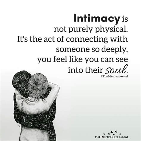 Here's 20 pieces of marriage advice from a divorced man. Intimacy Is Not Purely Physical in 2020 | Intimacy quotes ...