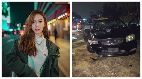 Malaysian Singer And Actress Emily Kong Was Killed After Her Car Crashed Into A Tree On Jalan