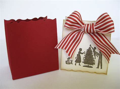 Stampin Alley Welcome Christmas Treat Bag