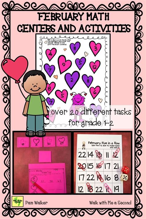 Math Centers And Activities Can Make Learning Fun In February With Easy