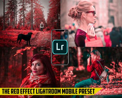 The Red Effect Lightroom Mobile Preset Instagram Filters Blogger