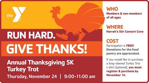 annual thanksgiving 5k turkey trot stir cove council bluffs ia thu november 24 2022