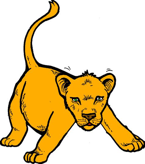 Running Lion Clipart Free Download On Clipartmag