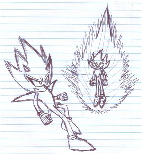 Nazo vs Super Sonic 1 by Camunon on DeviantArt