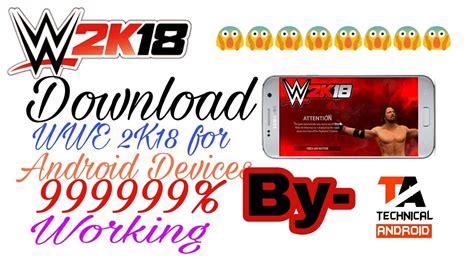 This very new version of wwe 2k19 and wwe 2k18 apk is presently available for those using android and that of desktop users. How to download wwe 2k18 for android device. With gameplay ...