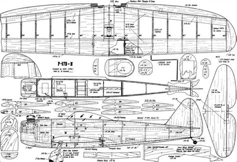 P 47d Plans Aerofred Download Free Model Airplane Plans