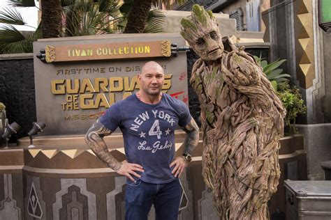 Guardians Of The Galaxy Star And Former Wwe Superstar Dave Bautista