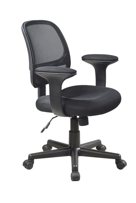 Office Star Work Smart Task Chair With Screen Back And T Shaped Mesh