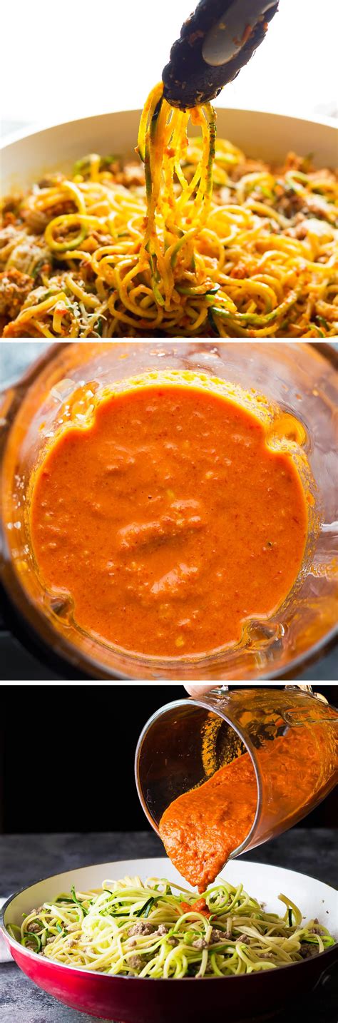 Cook, breaking up the turkey with a wooden spoon, until cooked through. Ground Turkey Pasta in Romesco Sauce | Recipe | Food ...