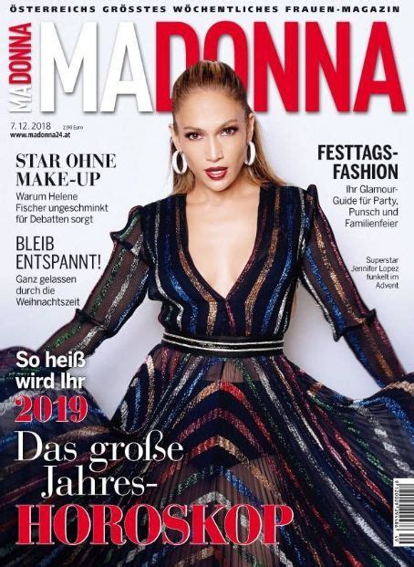 Jennifer Lopez Madonna Magazine Cover Austria 7