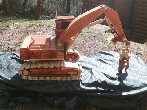 Present participle of spew 2. wooden shovel log loader - by scottbishop @ LumberJocks ...