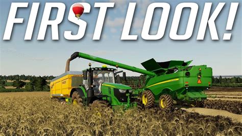 First Look Farming Simulator 19 Ps4 Gameplay Youtube