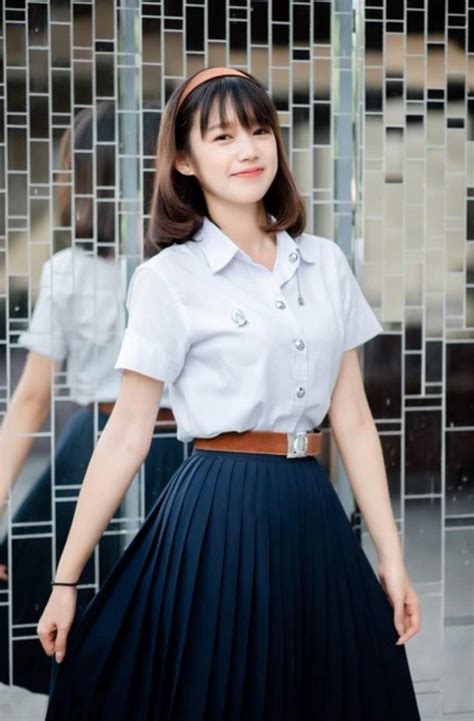 Chulalongkorn Thai University Uniform Set Womens Fashion Dresses