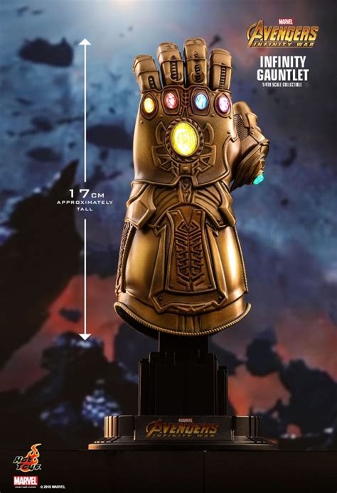 Infinity Gauntlet Von Hot Toys Aus Marvels Avengers 3 Infinity War Acs003 1 4 Scale Replica