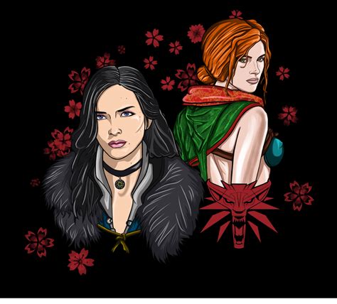 Triss And Yennefer Digital Art By Frodo On Deviantart