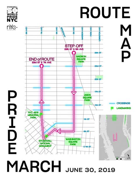 Same Celebration Different Courses The Routes Of Pride Marches And Parades In Nyc Sqft