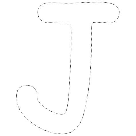 Letter J Tracing coloring page - Download, Print or Color Online for Free