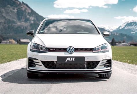 Abt Sportline Modificó Al Volkswagen Golf Gti Tcr Y Aumentó Su Potencia