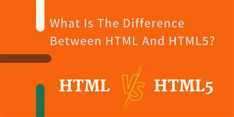 What Is The Difference Between Html And Html5