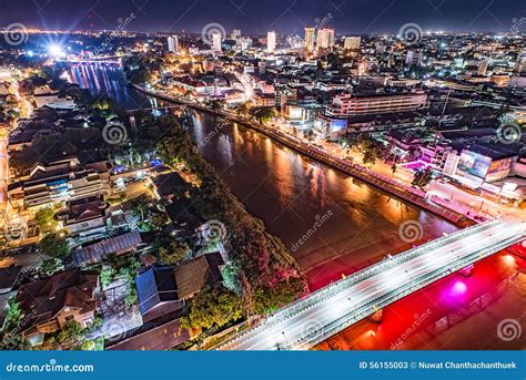 Chiang Mai Downtown Cityscape Stock Image Image Of Condo Business