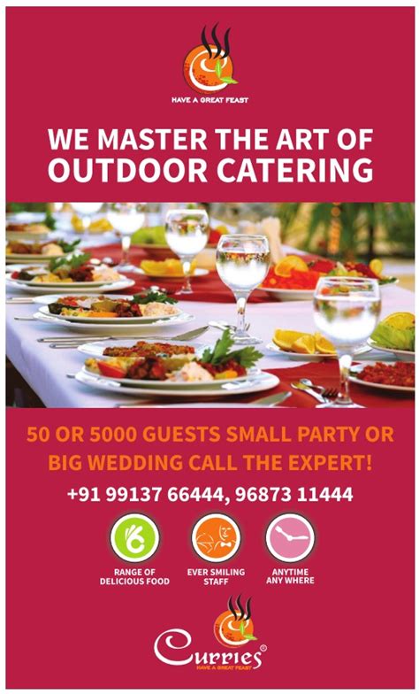 Curries We Master The Art Of Outdoor Catering Ad Advert Gallery