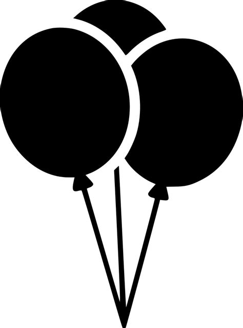 Balloons Svg Png Icon Free Download (#554099) - OnlineWebFonts.COM