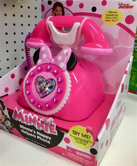 Pink Thing Of The Day Minnie Mouse Pink Toy Phone The Worley Gig