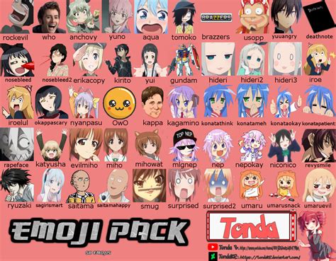 Discord Anime Emoji Pack