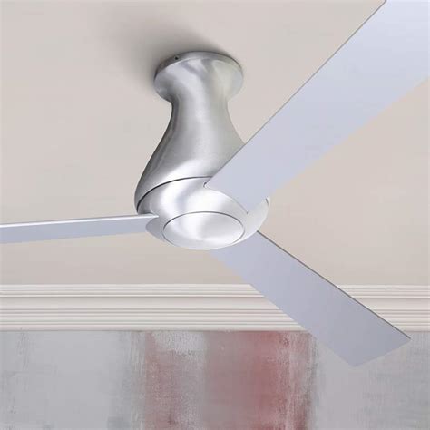 New style and rustic styles in large or less to reflect your design posts at lamps plus white fluorescent one light ideas with light. 52" Modern Fan Altus Aluminum Finish Hugger Ceiling Fan ...