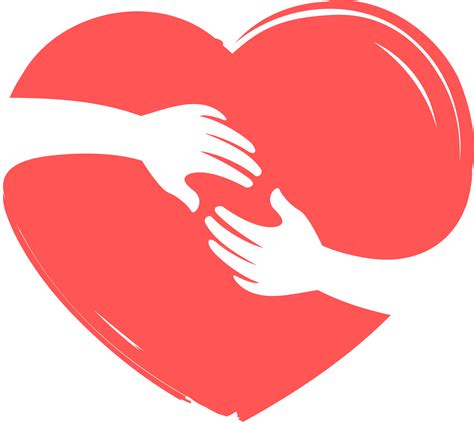 Charity Hand Sign Inside A Love Shape International Day Of Charity 10880186 Png