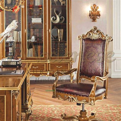 Office Armchairs ⋆ Luxury Italian Classic Furniture