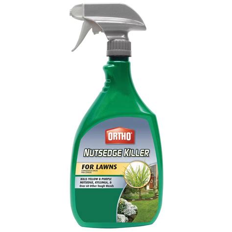 Nutsedge weeds, like all sedges (grasslike plants), have a triangular stem that can be felt in your hands. Ortho 24 oz. Ready-to-Use Nutsedge Killer for Lawns ...
