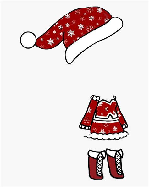 Christmas Outfit Gachalife Gachaverse Santa This Gacha Life Kawaii
