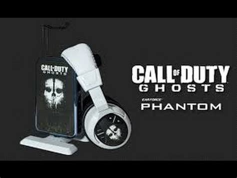 Call Of Duty Ghosts Phantom Headset Unboxing Turtle Beach YouTube