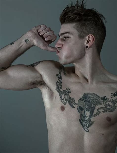 Steve Milatos Babe Tattoos Inked Men Hot Male Models