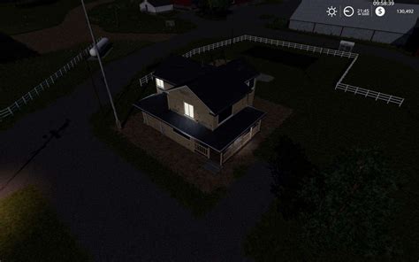 Placeable Bedroom House With Sleep Trigger V FS Farming Simulator Mod