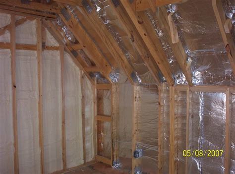 When the sun beats down on the roof the shingles. spray foam on foil - AtticFoil™ Radiant Barrier - Do-It-Yourself Professional Grade Radiant Barrier