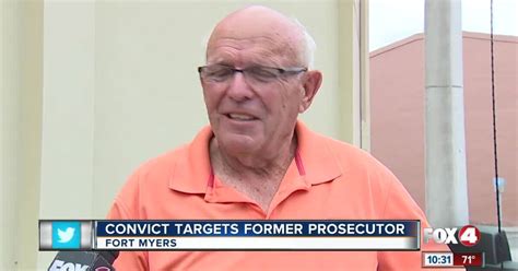 Convicted Sex Offender Targets Ex Prosecutor