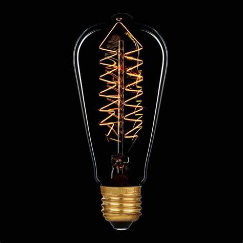 Glühbirne e27 b22 e14 led edison vintage dammar retro lampe glühlampe filament. Glühbirne Rustika Edison 60W E27 Tannenbaum 23 ...