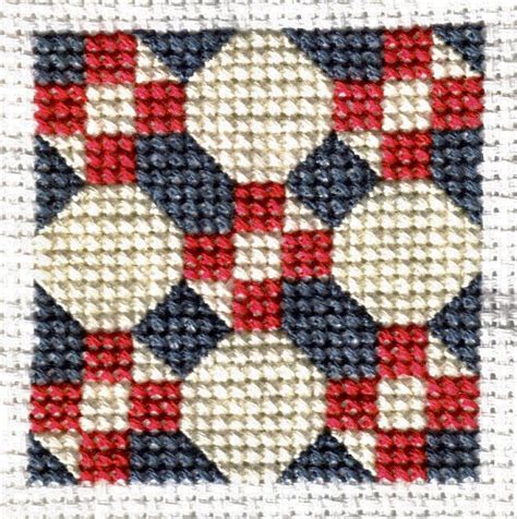 In fact, you can see all the patterns displayed on the home page of the website. Free Quilt-Inspired Cross Stitch Patterns