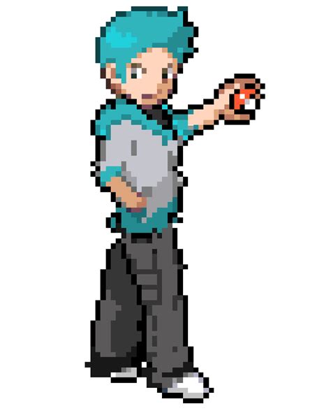 Maybe you would like to learn more about one of these? Pokemon Trainer Sprite by TechnicolorRex on DeviantArt