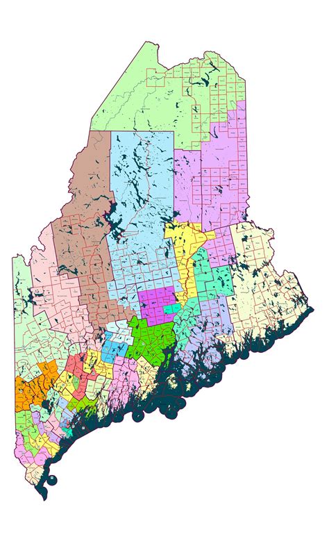 State Redistricting Information For Maine