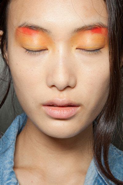 Peter Som Spring Runway Pictures Day Makeup Bold Makeup Looks