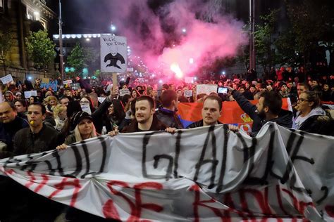 This Weekend Saw The Biggest Protests In Serbia So Far Vice