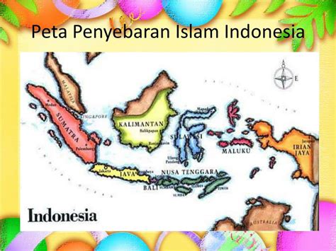 Menggambar Peta Penyebaran Islam Di Indonesia Beserta Penjelasannya