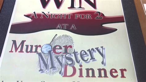 Murder Mystery Dinner Youtube