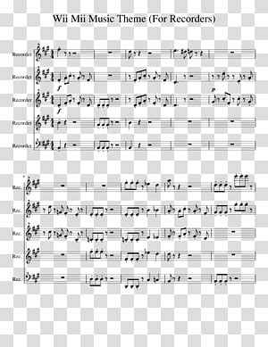 If you're a beginner who can't read music sheets, this site was made just for you. Wii Mii Theme Song Sheet Music